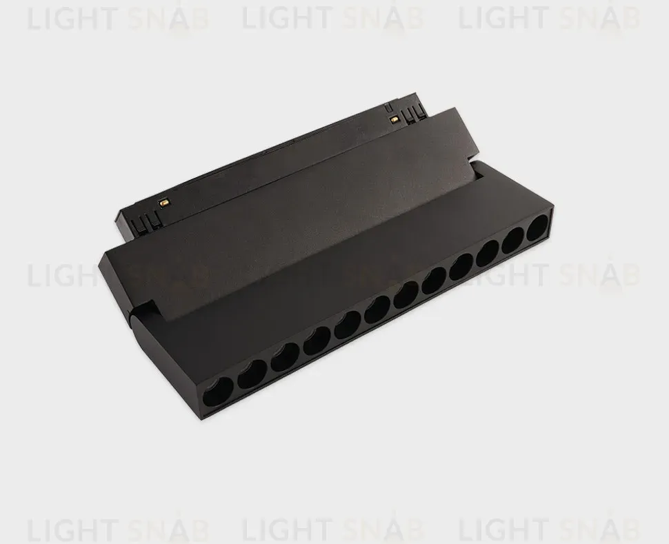 Трековый магнитный светильник Italline Atom IT012-5023 black 3000K IT012-5023 black 3000K