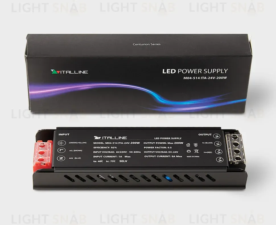 Блок питания Italline M04-514 ITA-24V-200W M04-514 ITA-24V-200W