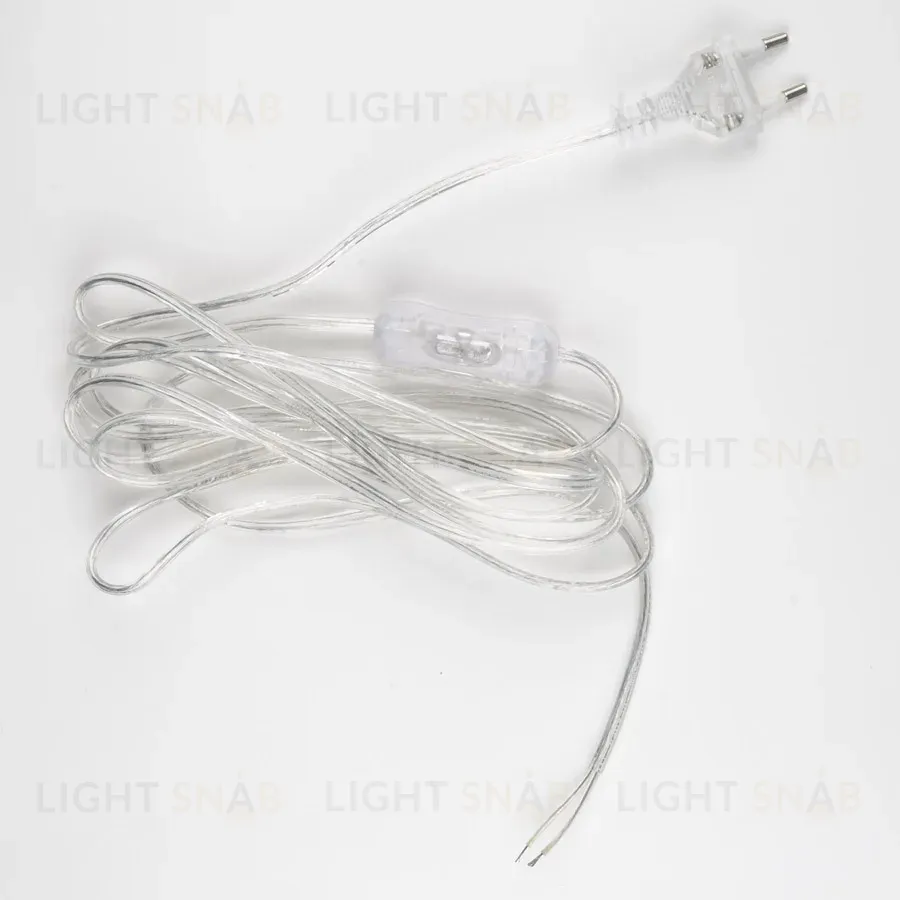 Сетевой шнур Uniel UCX-C12/01A-450 CLEAR UL-00007235 UCX-C12/01A-450 CLEAR