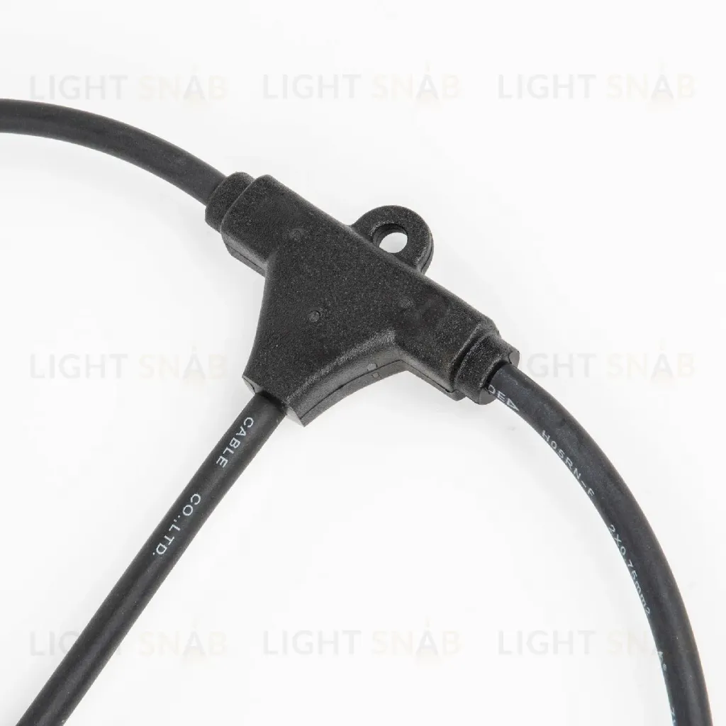 Гирлянда для освещения теплиц Uniel UDL-K230 6/E27/5M IP54 BLACK BELT-LIGHT GREENHOUSE UL-00010925 UDL-K230 6/E27/5M IP54 BLACK BELT-LIGHT GREENHOUSE