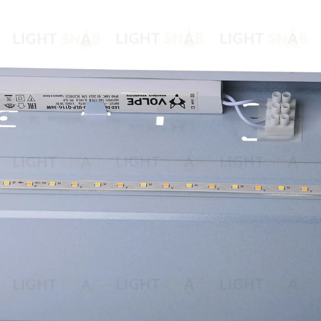 Светодиодная панель Volpe ULP-Q116 6060-36W/4000K+6500K WHITE UL-00011073 ULP-Q116 6060-36W/4000K+6500K WHITE