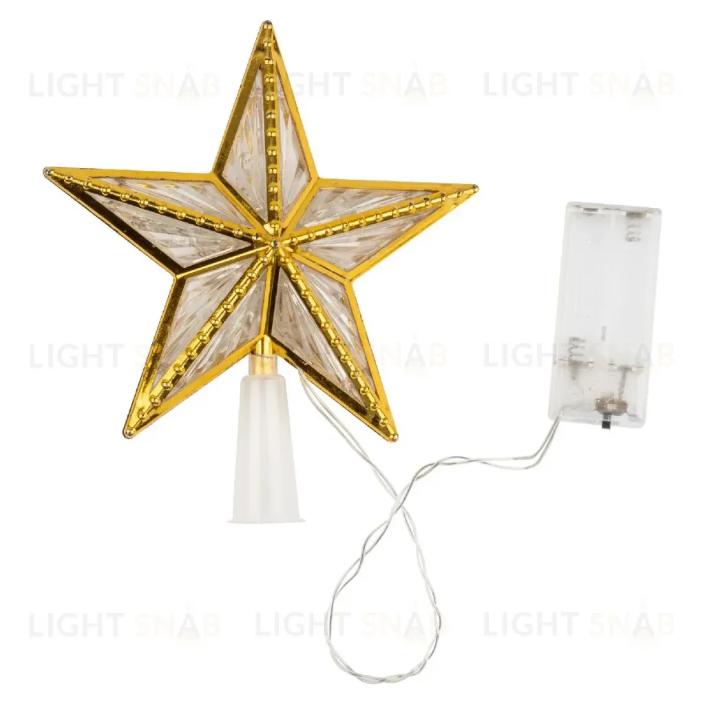 Украшение звезда Uniel ULD-H1515-010/DTB/2AA MULTI STAR-4 UL-00010942 ULD-H1515-010/DTB/2AA MULTI STAR-4