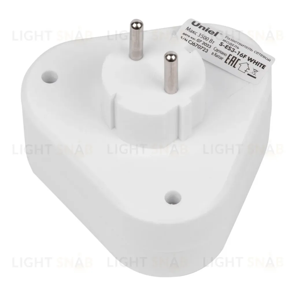 Сетевой разветвитель Uniel S-ES3-16F WHITE UL-00011237 S-ES3-16F WHITE