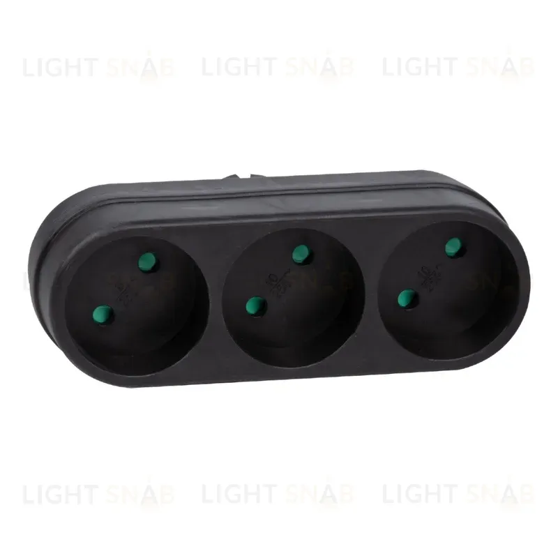 Сетевой разветвитель Uniel S-ES3-16O BLACK UL-00011232 S-ES3-16O BLACK