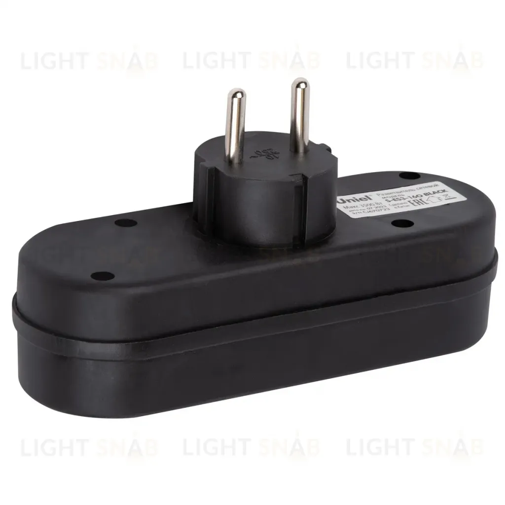 Сетевой разветвитель Uniel S-ES3-16O BLACK UL-00011232 S-ES3-16O BLACK