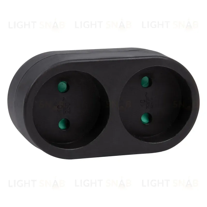 Сетевой разветвитель Uniel S-ES2-16O BLACK UL-00011234 S-ES2-16O BLACK