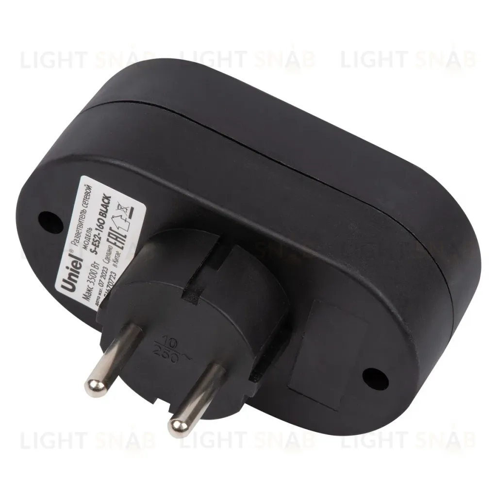 Сетевой разветвитель Uniel S-ES2-16O BLACK UL-00011234 S-ES2-16O BLACK