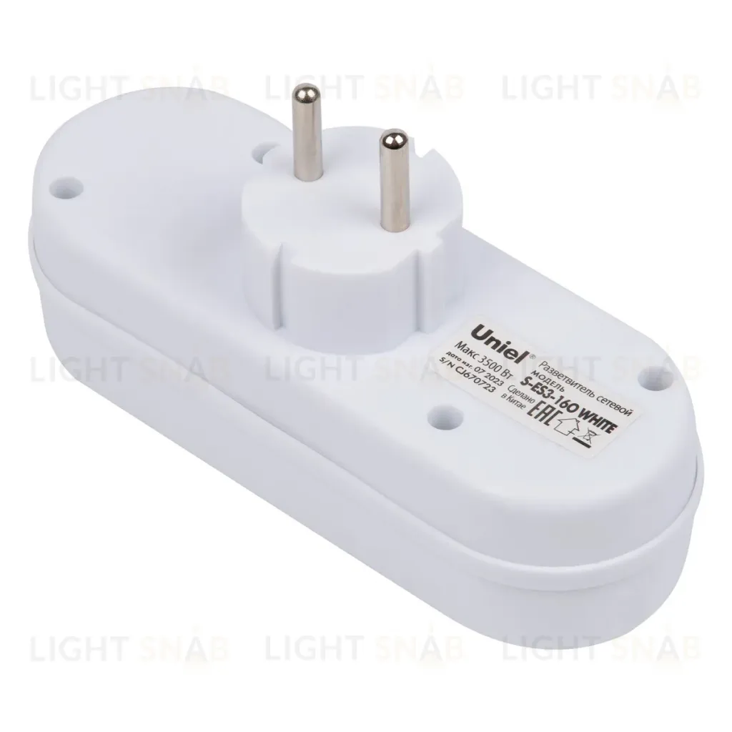 Сетевой разветвитель Uniel S-ES3-16O WHITE UL-00011231 S-ES3-16O WHITE