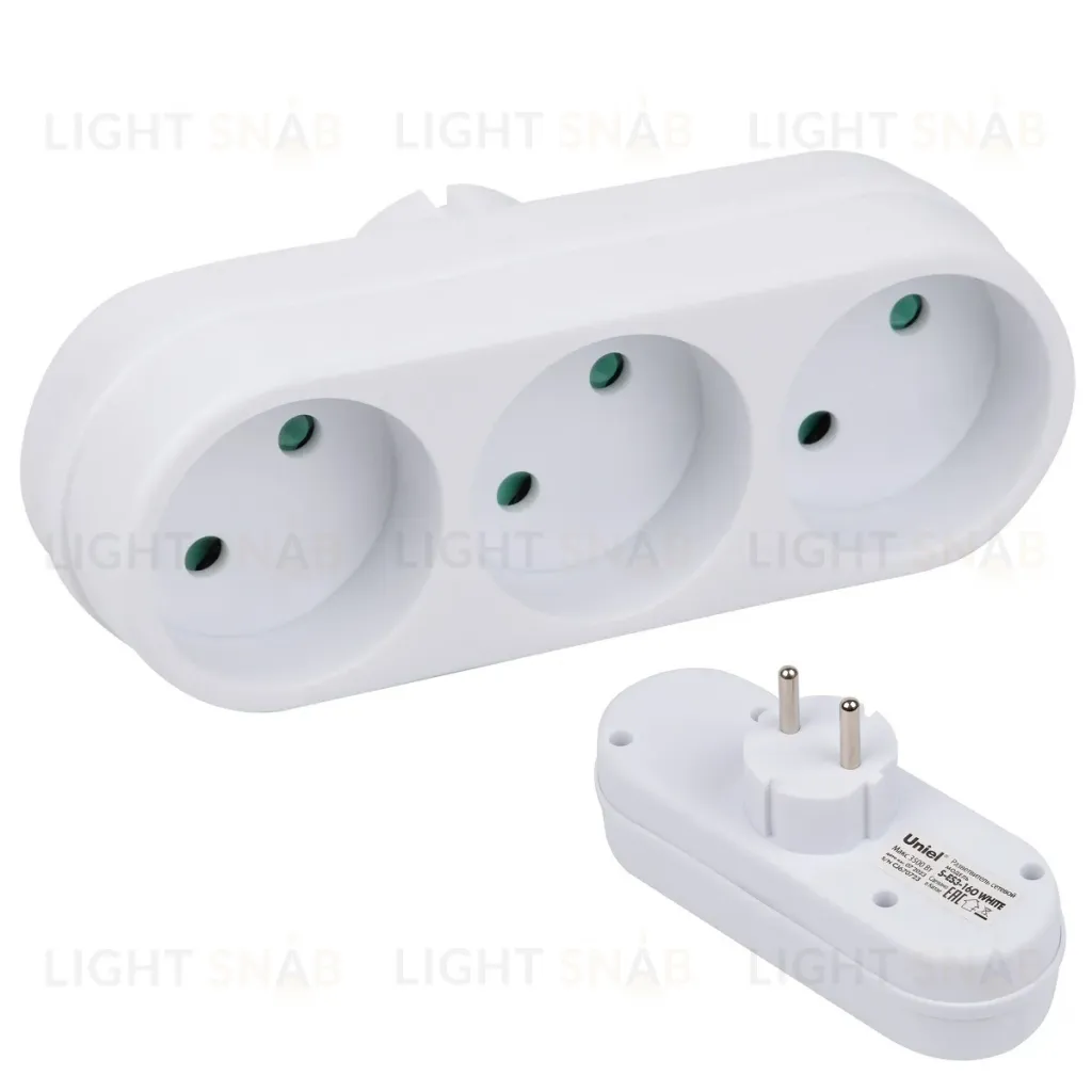 Сетевой разветвитель Uniel S-ES3-16O WHITE UL-00011231 S-ES3-16O WHITE