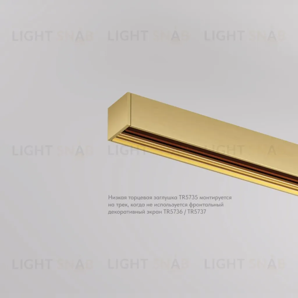 Торцевая заглушка Denkirs SHINE BASE TR5735-SB TR5735-SB