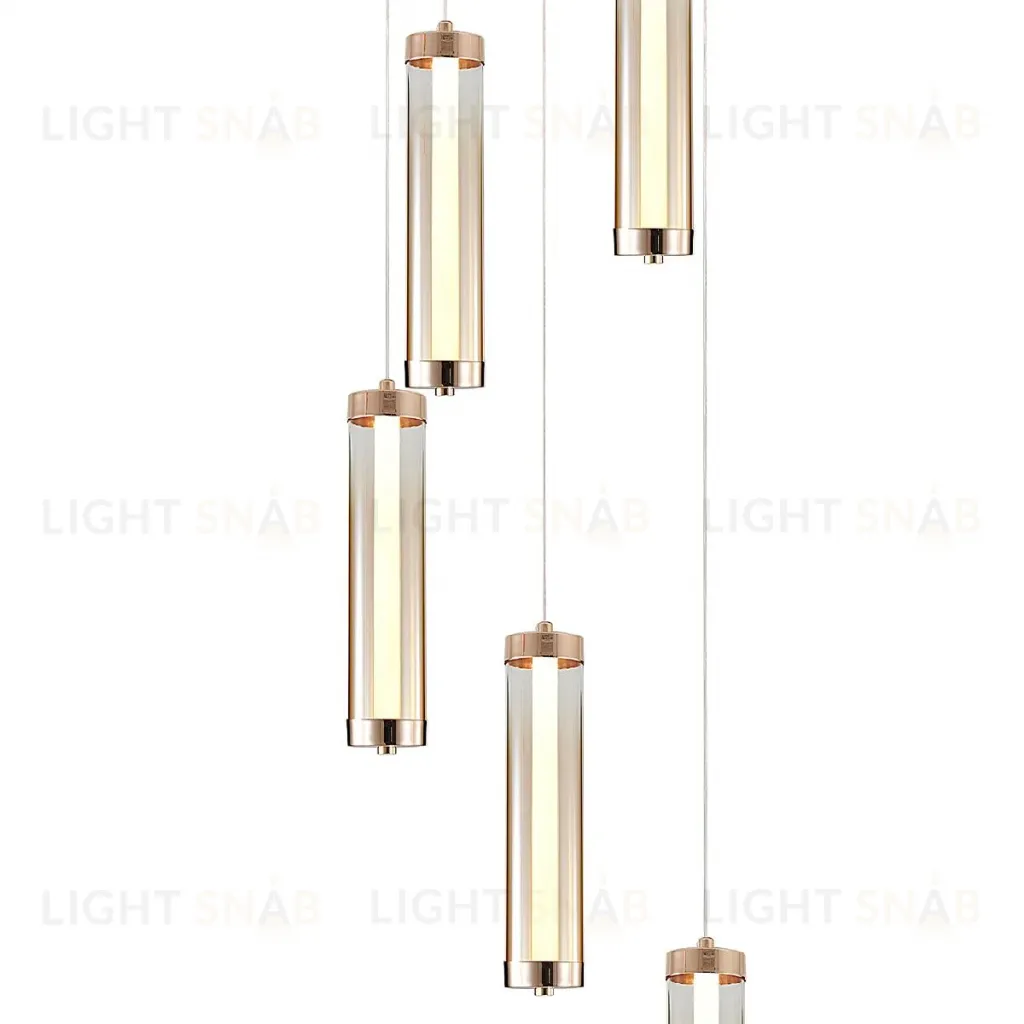 Каскадная люстра Indigo Rilucente 11061/5P Gold V000151L V000151L
