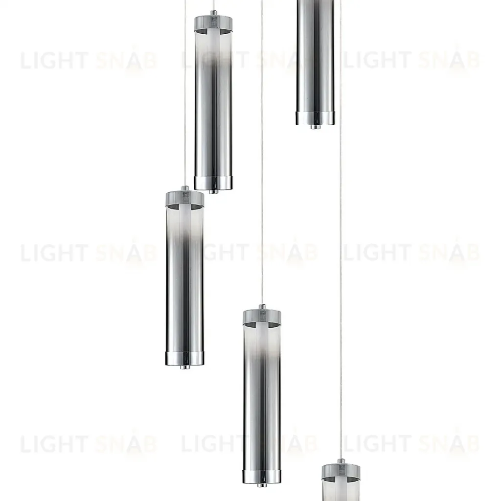 Каскадная люстра Indigo Rilucente 11061/5P Chrome V000147L V000147L