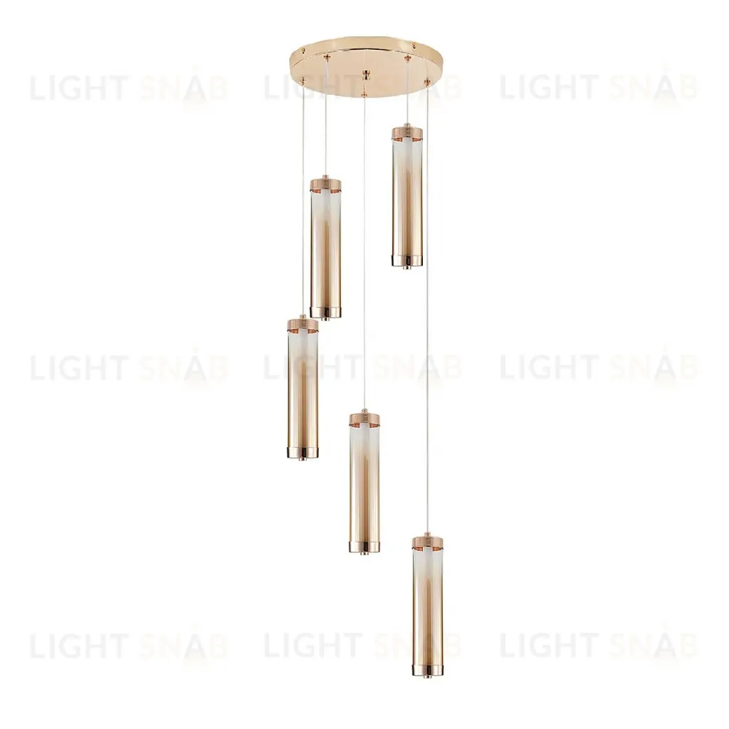 Каскадная люстра Indigo Rilucente 11061/5P Gold V000151L V000151L