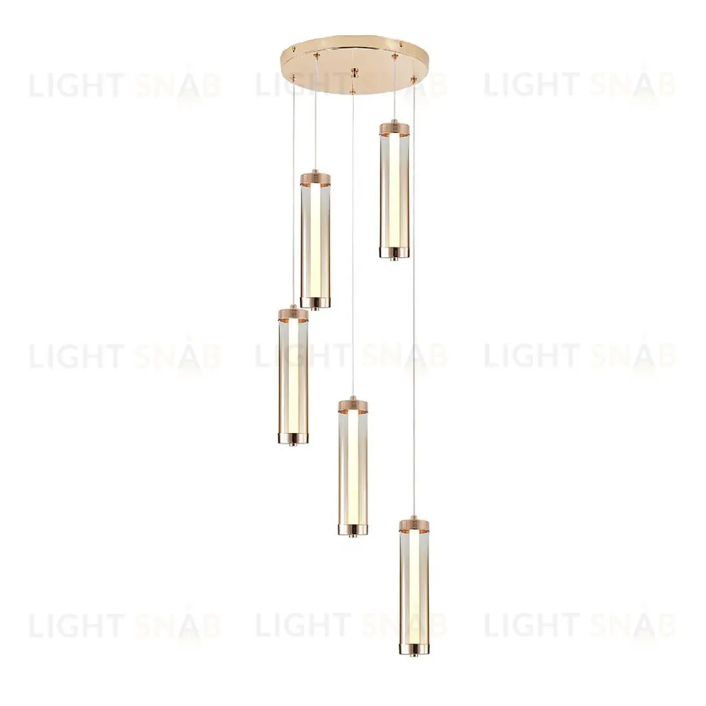 Каскадная люстра Indigo Rilucente 11061/5P Gold V000151L V000151L