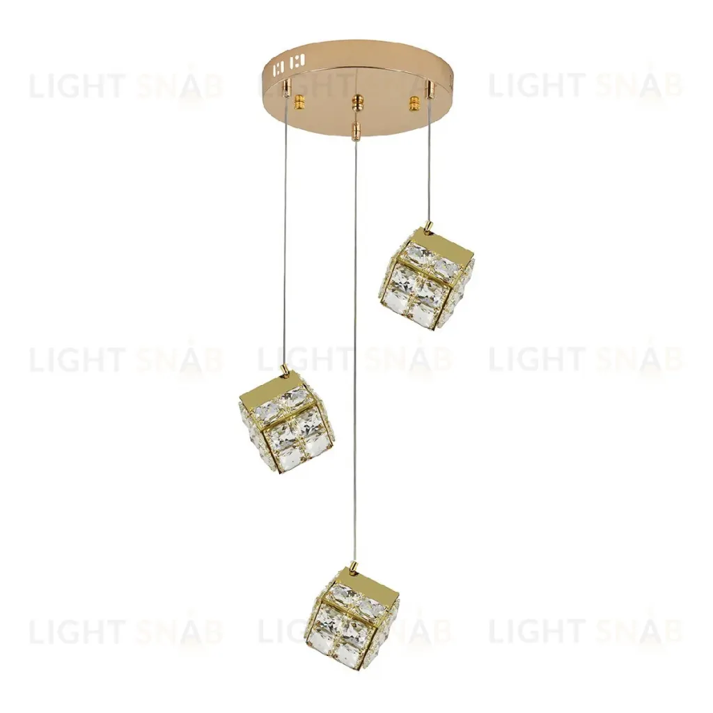 Подвесной светильник Indigo Radioso 12048/3P Gold V000134L V000134L