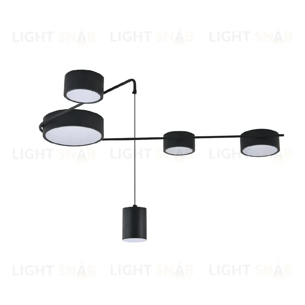Потолочный светильник Indigo Modulo 14028/5С Black V000161L V000161L