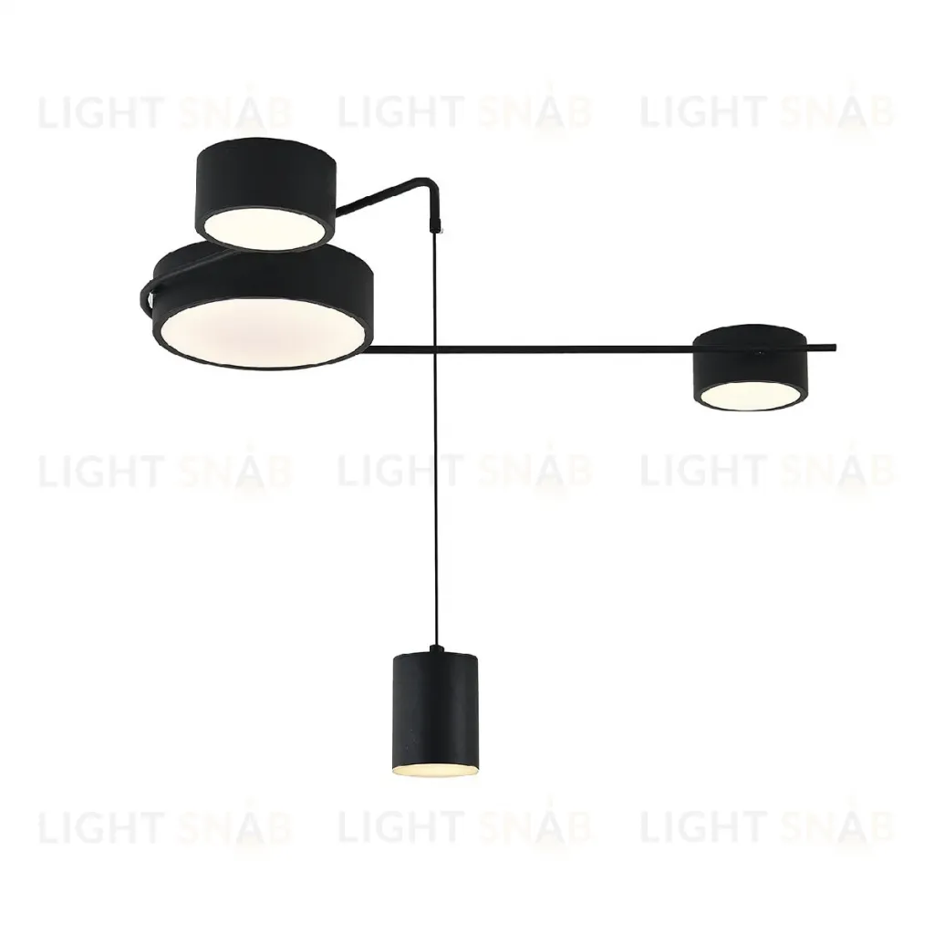 Потолочный светильник Indigo Modulo 14028/4С Black V000162L V000162L
