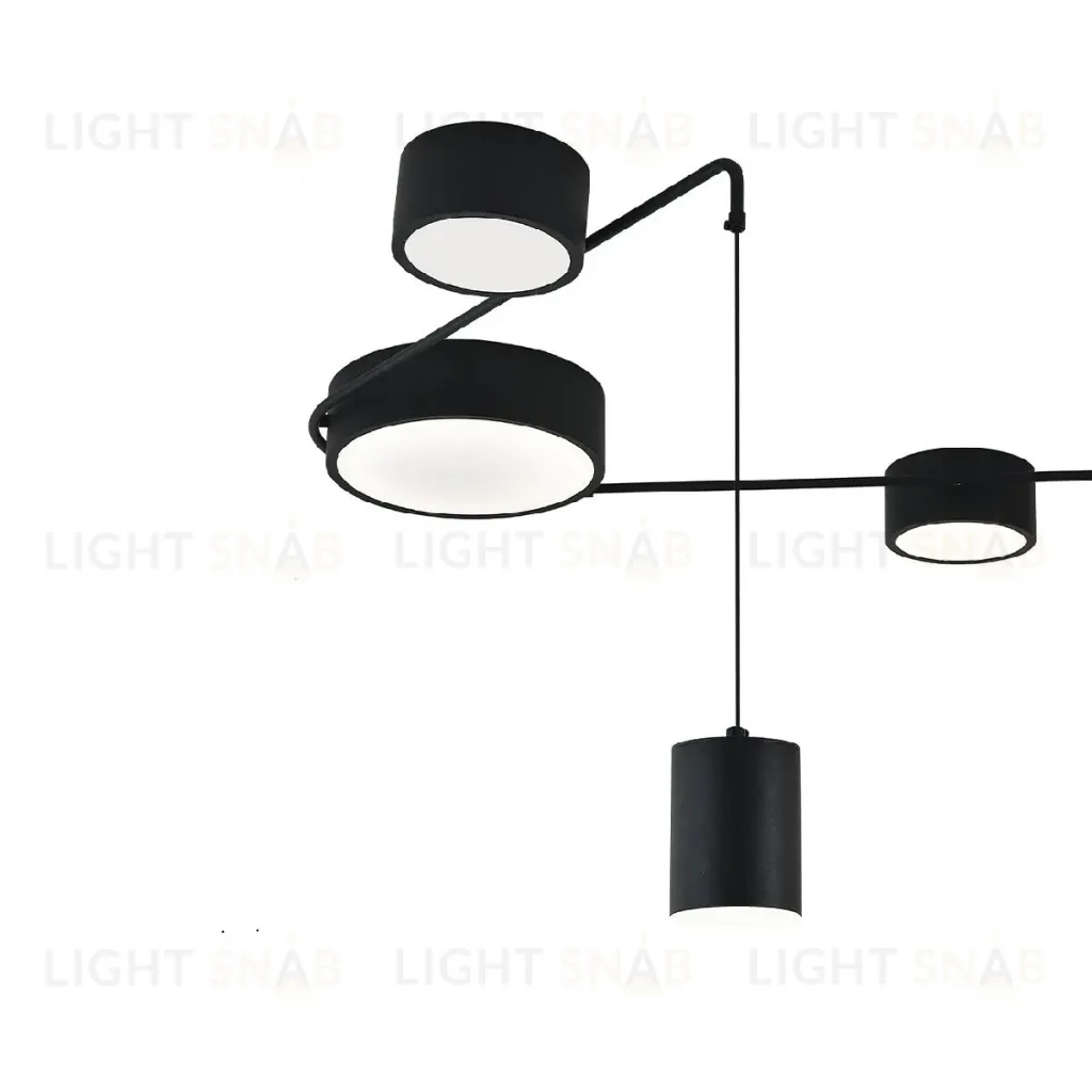 Потолочный светильник Indigo Modulo 14028/5С Black V000161L V000161L