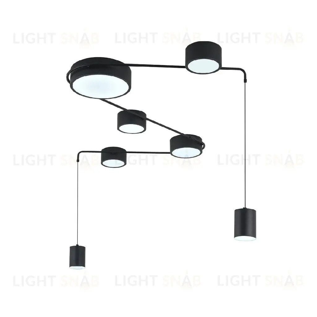 Потолочный светильник Indigo Modulo 14028/7С Black V000160L V000160L