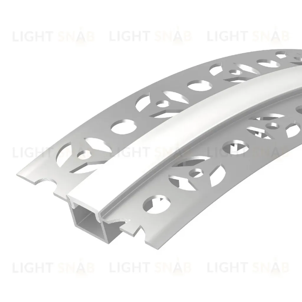 Алюминиевый профиль Arlight FANTOM-BENT-W12-TOP-2000 ANOD 040327(1) 040327(1)