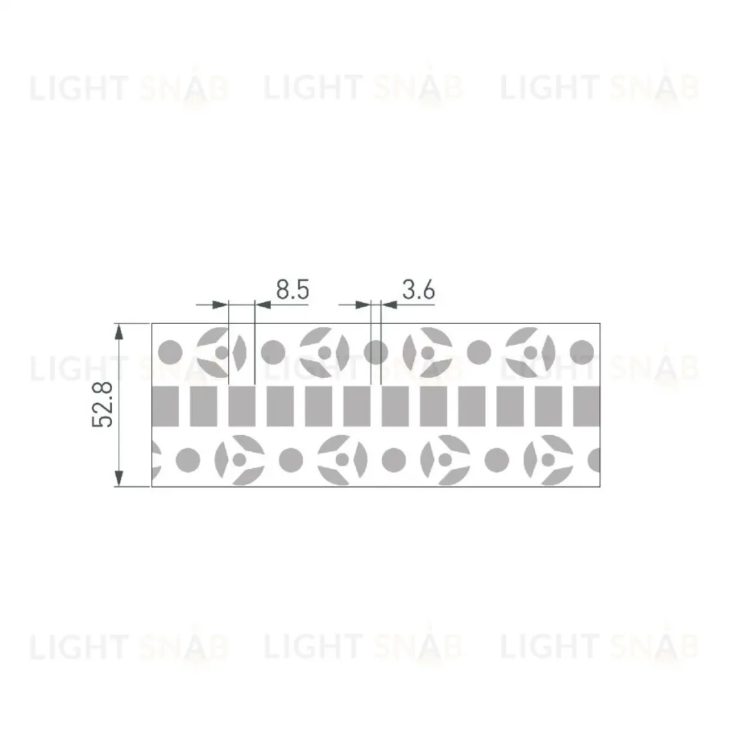 Алюминиевый профиль Arlight FANTOM-BENT-W12-TOP-2000 ANOD 040327(1) 040327(1)