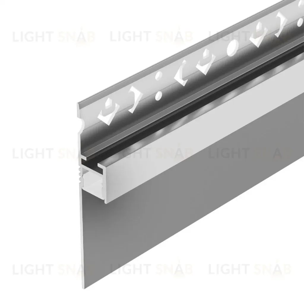 Алюминиевый профиль Arlight ARH-PLINTUS-50-FANTOM-3000 ANOD 052662 052662