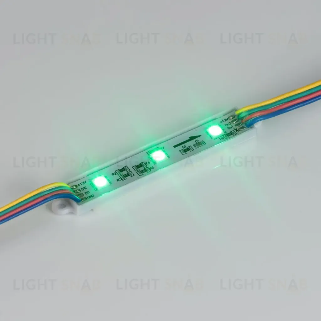 Модуль управляемый Arlight SPI-B3 12V RGB-RAM (0.6W, IP66, 120 deg) 036824 036824