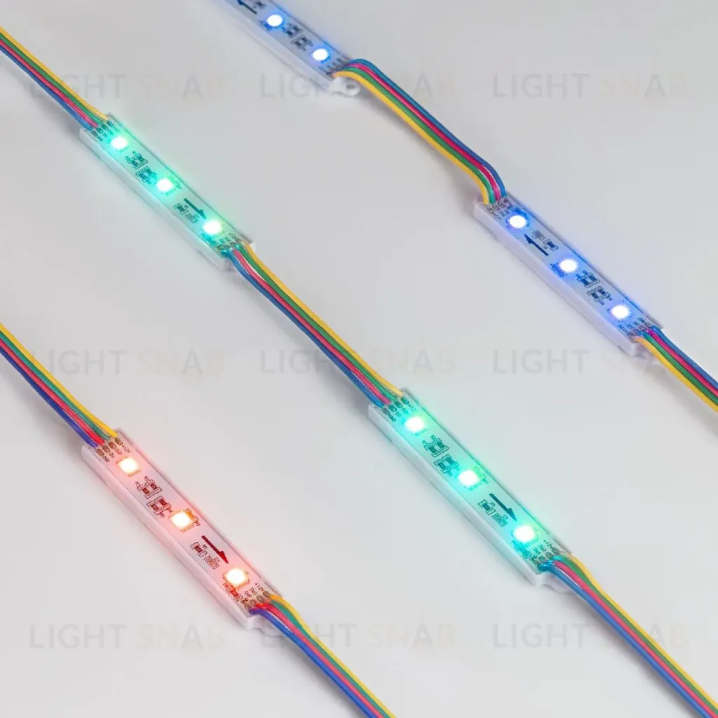 Модуль управляемый Arlight SPI-B3 12V RGB-RAM (0.6W, IP66, 120 deg) 036824 036824