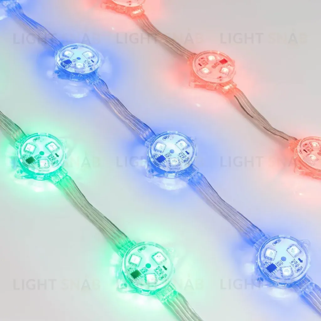 Модуль управляемый Arlight DMX-B3-D30 12V RGB (0.72W, IP68, 140 deg) 036772 036772