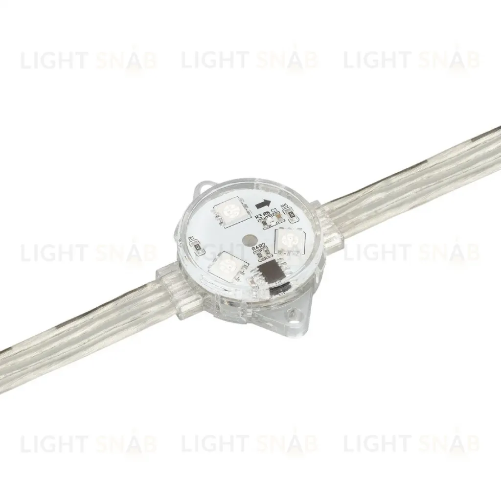 Модуль управляемый Arlight DMX-B3-D30 12V RGB (0.72W, IP68, 140 deg) 036772 036772