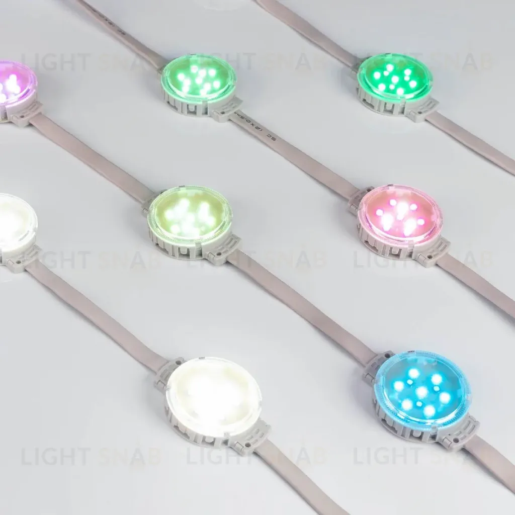 Модуль управляемый Arlight DMX-F10-D50 24V RGBW (2W, IP68, 120 deg) 036825 036825
