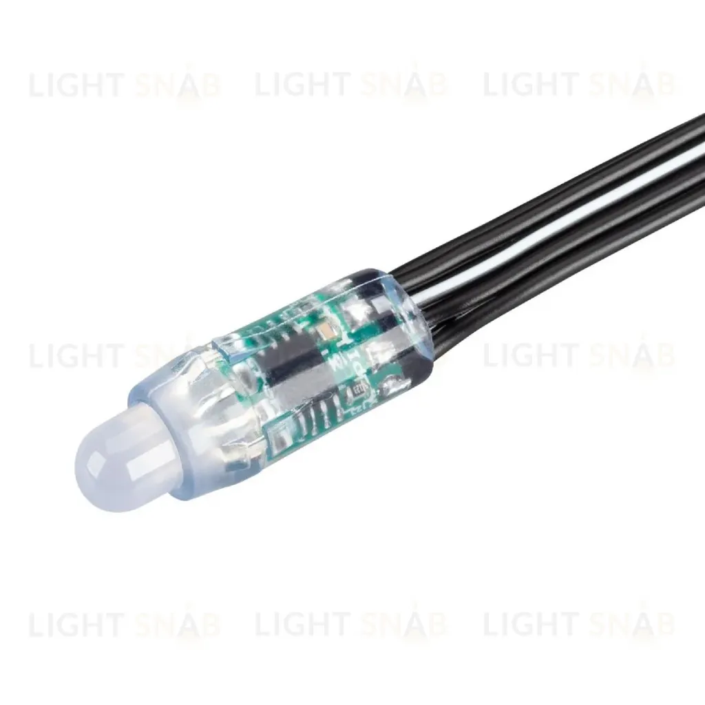 Герметичный управляемый модуль Arlight DMX-UVR-D12 5V RGB (0.3W, IP67, 90deg) 039171 039171