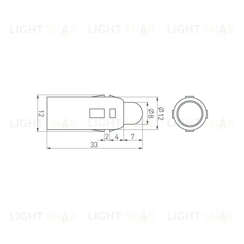Модуль герметичный Arlight ARL-D12 5V RGB 023329 023329