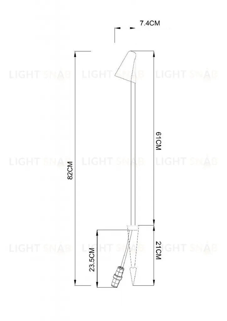 Грунтовый светильник Arte Lamp Muphrid A4109FN-1BK A4109FN-1BK