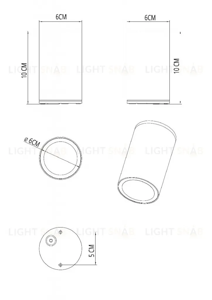 Уличный потолочный светильник Arte Lamp Torcular A1807PF-1BK A1807PF-1BK