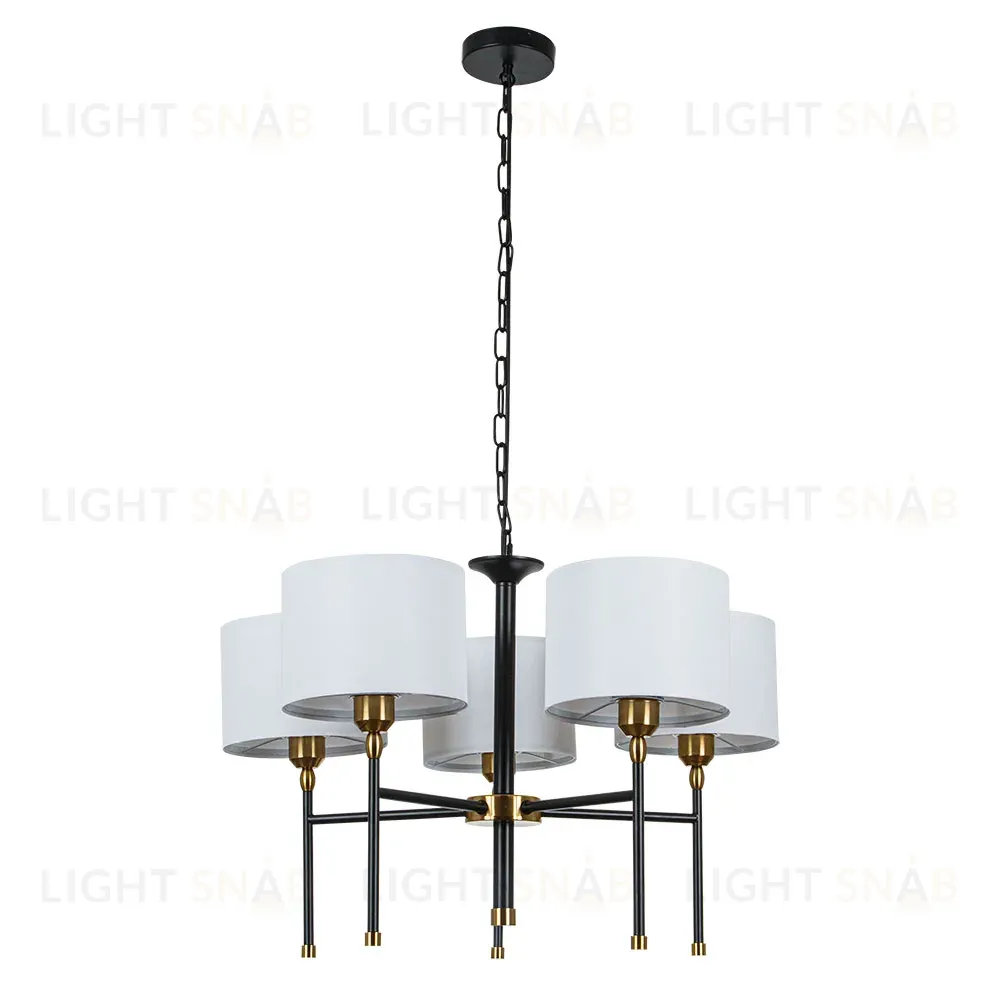Подвесная люстра Arte Lamp Jamie A4090LM-5BK A4090LM-5BK