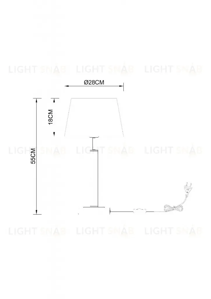 Настольная лампа Arte Lamp Robert A5066LT-1BK A5066LT-1BK