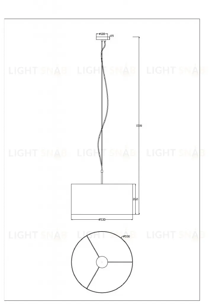 Подвесной светильник Arte Lamp Coppa A4095SP-3WH A4095SP-3WH