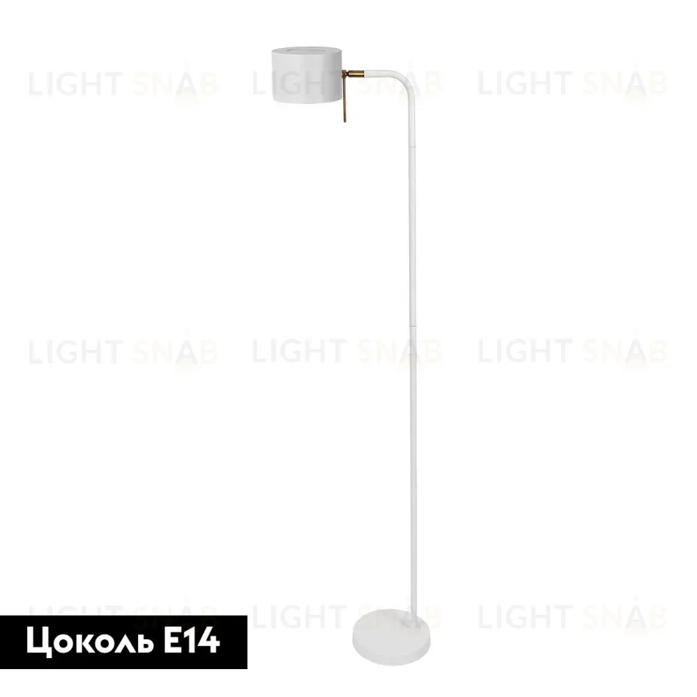 Торшер Arte Lamp Sebastian A7051PN-1WH A7051PN-1WH