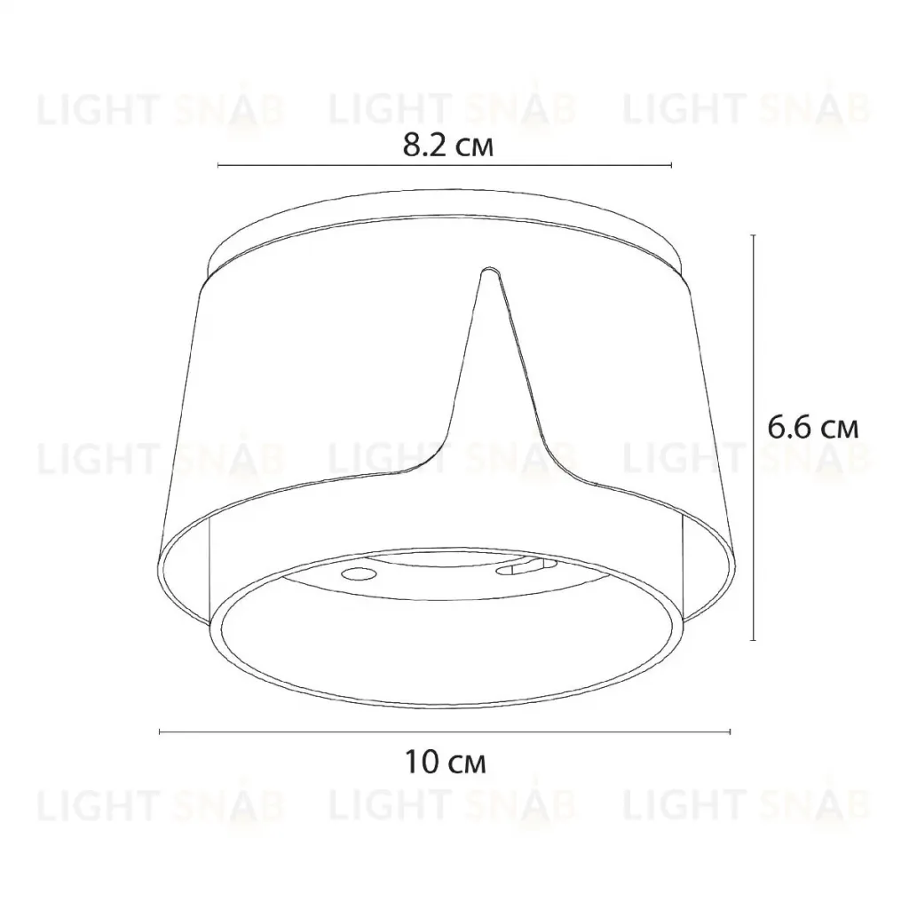 Накладной светильник Arte Lamp Amaks A8028PL-1WH A8028PL-1WH