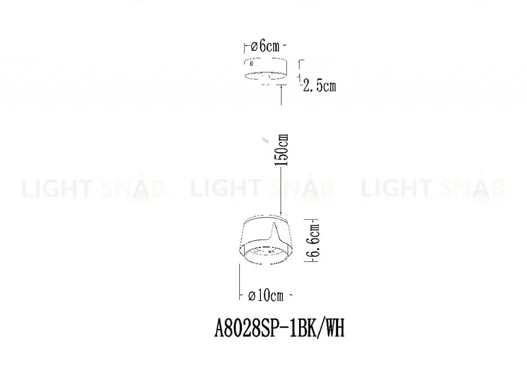 Подвесной светильник Arte Lamp Amaks A8028SP-1BK A8028SP-1BK