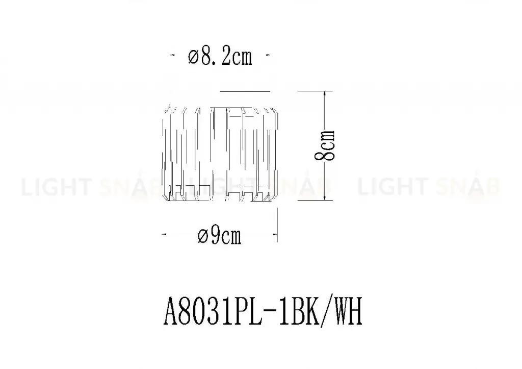 Накладной светильник Arte Lamp Atria A8031PL-1WH A8031PL-1WH