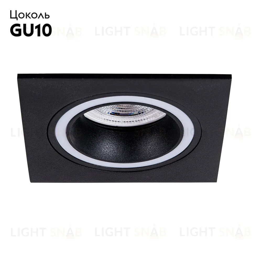 Встраиваемый светильник Arte Lamp Imai A2465PL-1BK A2465PL-1BK