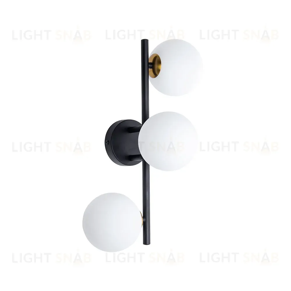 Бра Arte Lamp Gemini A2243PL-3BK A2243PL-3BK