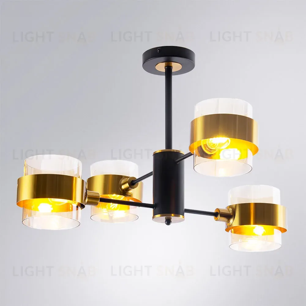 Люстра на штанге Arte Lamp Carlo A8205SP-4BK A8205SP-4BK
