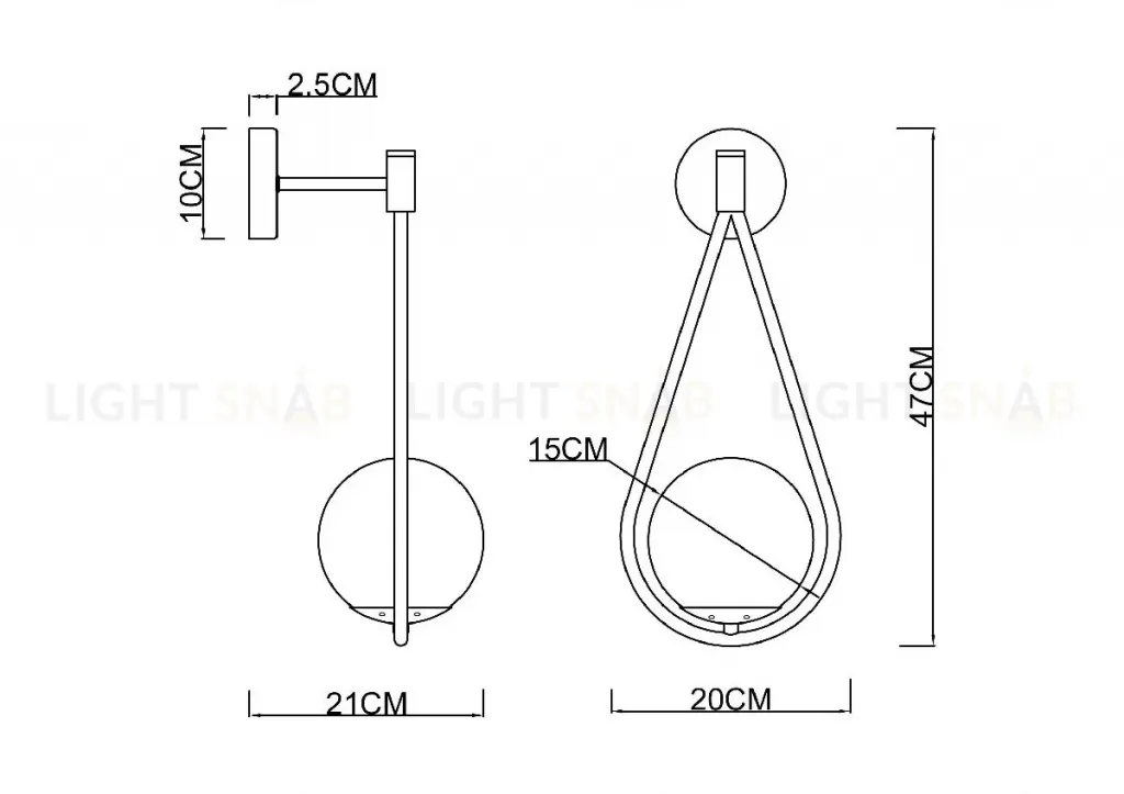 Бра Arte Lamp Matisse A7765AP-1BK A7765AP-1BK