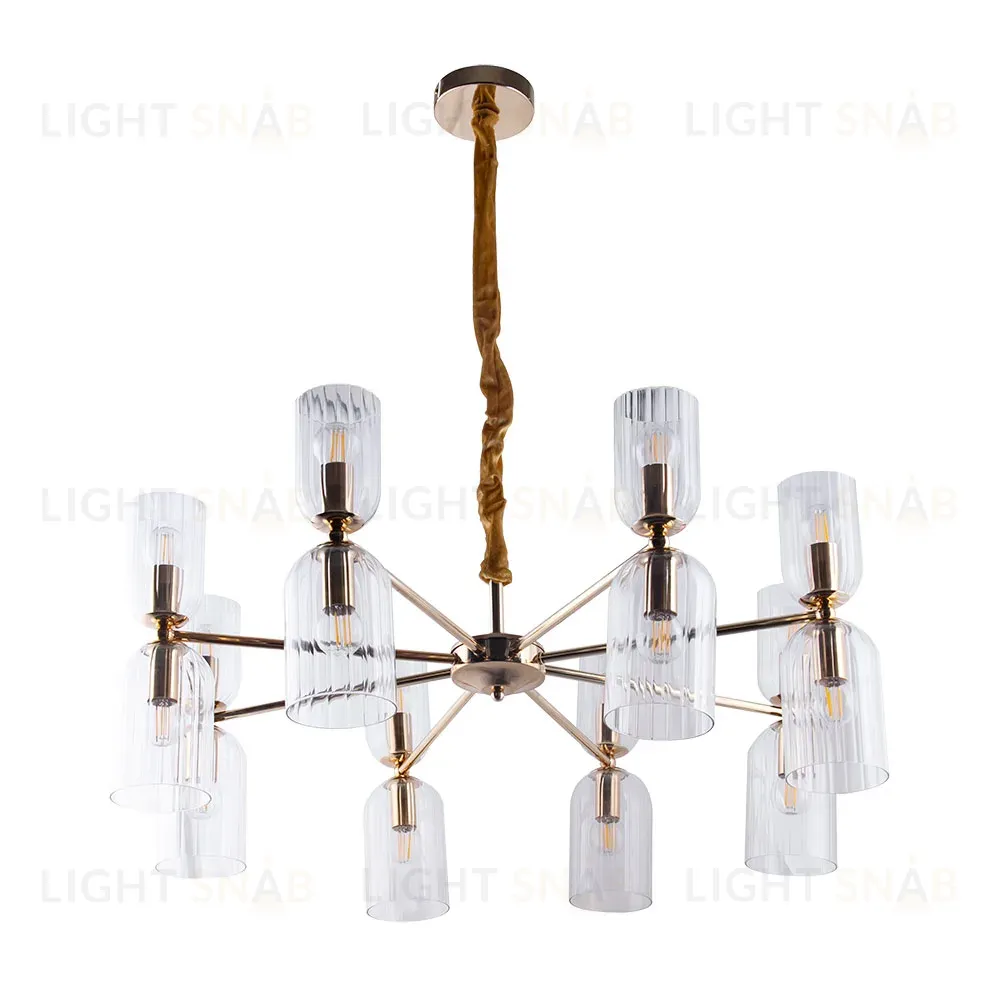 Подвесная люстра Arte Lamp Charm A1623LM-16GO A1623LM-16GO