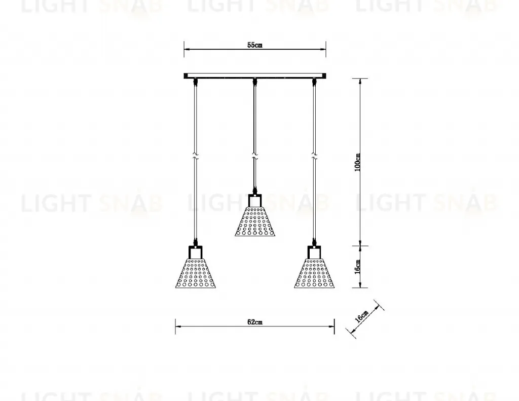 Подвесной светильник Arte Lamp Lancaster A5891SP-3BK A5891SP-3BK
