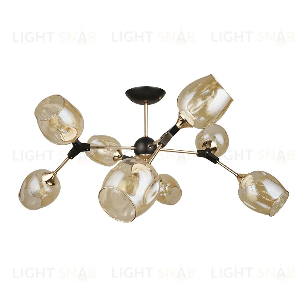 Люстра на штанге Arte Lamp Seppia A4211PL-8BK A4211PL-8BK