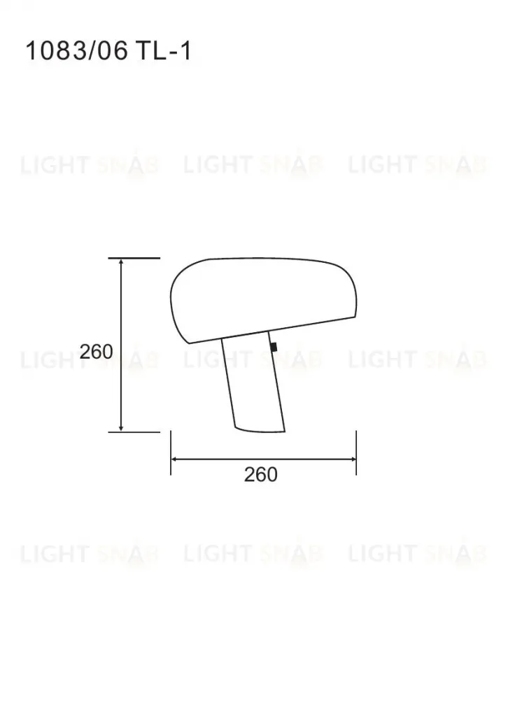 Настольная лампа Divinare Denton 1083/06 TL-1 1083/06 TL-1